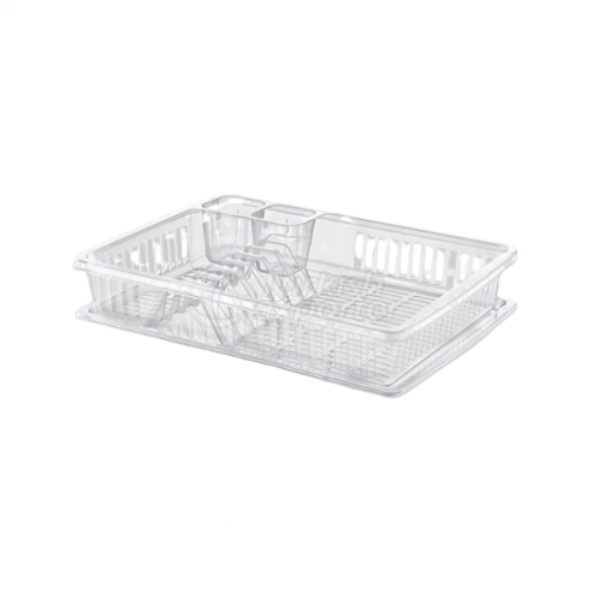 Erkoç Plastik E 190 Şeffaf Modern Tabaklık - 2