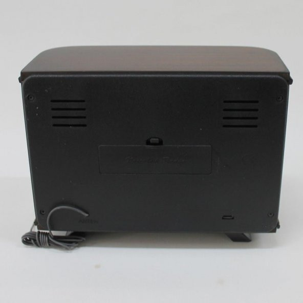 Otantik Çarşı Ahşap Retro Nostaljik Radyo Kahve Rengi İstanbul Model - 3