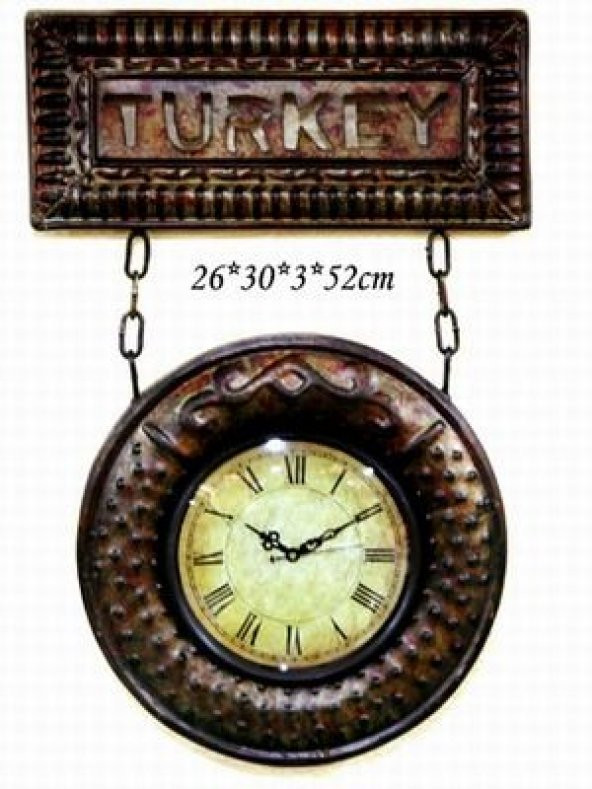 Lucky Art Sarkaçlı Turkey saat - 1
