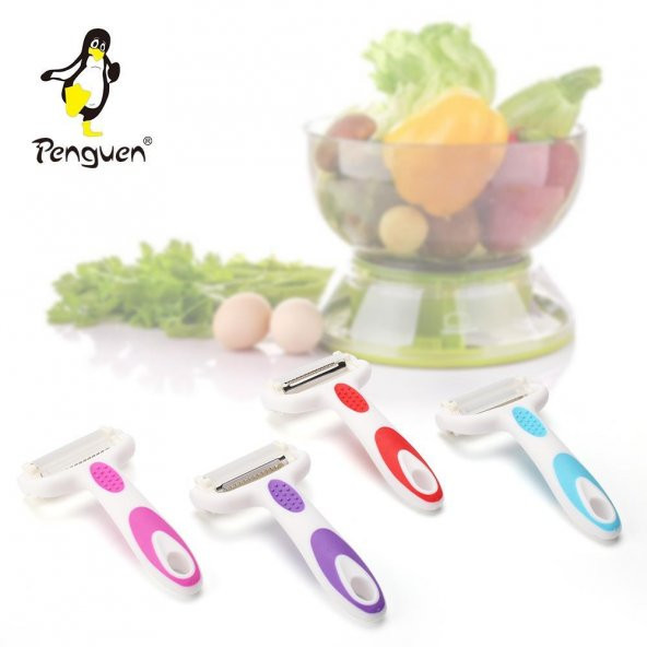 Dönerli Yuvarlak 3 Bıçaklı Soyacak 3 Farklı Kesim Yapabilir - 7