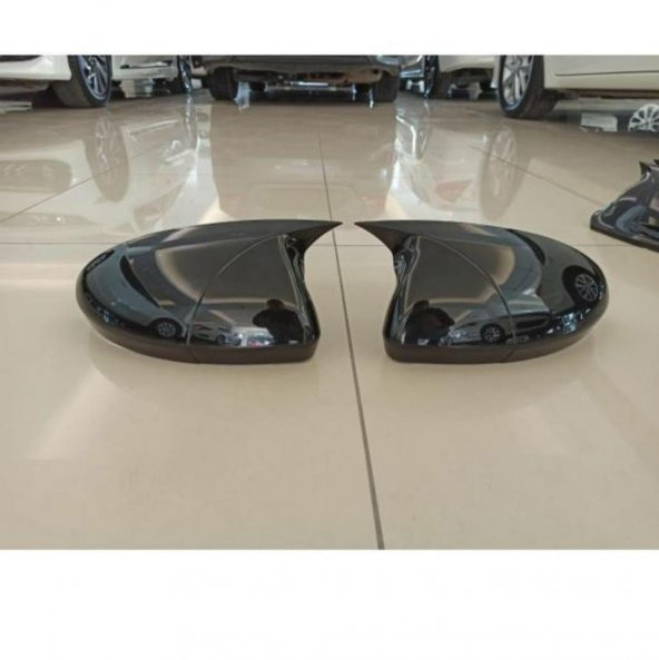 Opel Astra J Yarasa Ayna Kapağı ABS Plastik Batman Piano Black Pa - 2