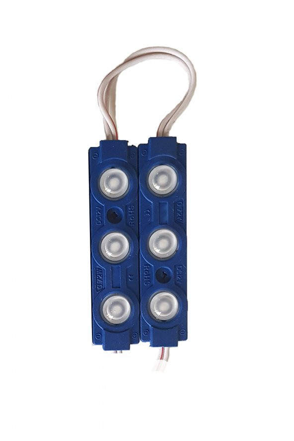 Akvaryum 2li Modül Led Aydınlatma Mavi Işık Anahtarlı - 3