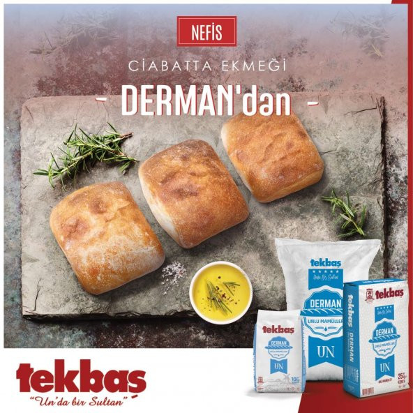 Tekbaş Un Lüks Ekmeklik ve Unlu Mamüller Unu 10 KG - 2