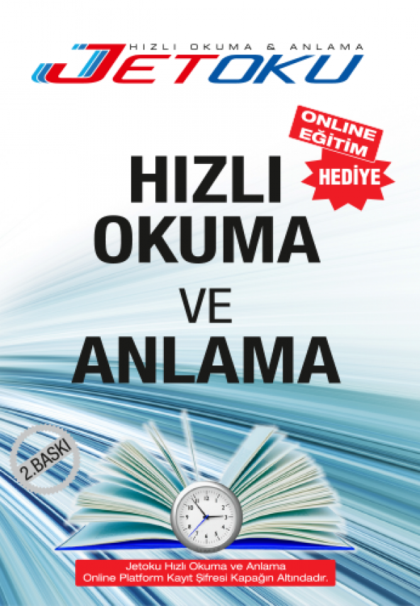 Jetoku Hızlı Okuma & Anlama Kitabı ve Online Eğitim Hediyesi - 1