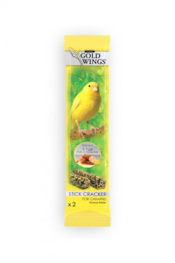 Gold Wings Classic Ballı Yumurtalı Kanarya Krakeri 2li