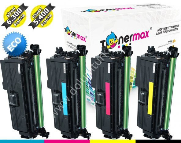 Canon CRG-040 / LBP-710 / LBP-712 Set Muadil Toner - Eco