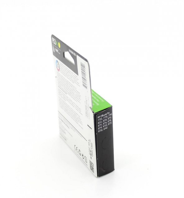 Hp 953XL F6U18AE Sarı Orjinal Kartuş/ Officejet Pro 8210 / 8218 / 8710 / 8715 / 8720 / 8725 - 9