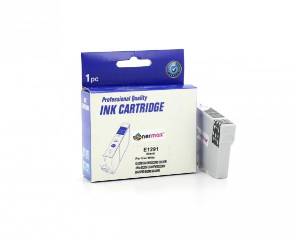 Epson T1291 / BX305F / S22 / SX230 / SX235 / SX420 / SX425 / SX430 / SX435 Siyah Muadil Kartuş - Resim 6