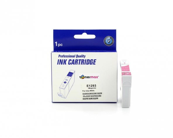 Epson T1293 Kırmızı Muadil Kartuş / BX305F / S22 / SX230 / SX235 / SX420 / SX425 / SX430 / SX435 - Resim 3
