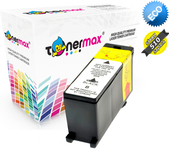 Lexmark 100XL / 14N1068E Siyah Muadil Kartuş
