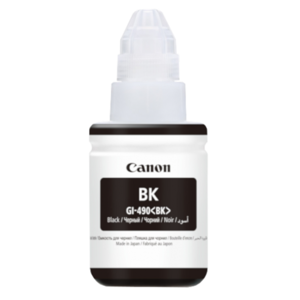 Canon GI-490 Orjinal Siyah Mürekkep / Pixma G1400 / G2400 / G3400 - 2