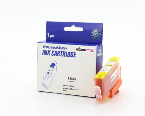 HP 935XL C2P26A /6230 / 6830 Sarı Muadil Kartuş - 5