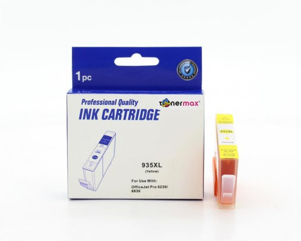 HP 935XL C2P26A /6230 / 6830 Sarı Muadil Kartuş - 8