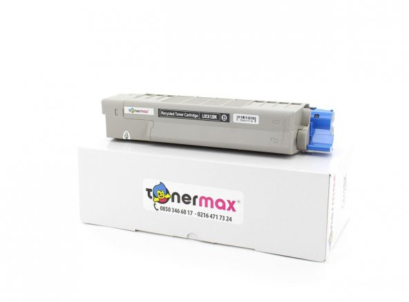 Oki C612 46507520 / C612 / C612n / C612dn Siyah Muadil Toner