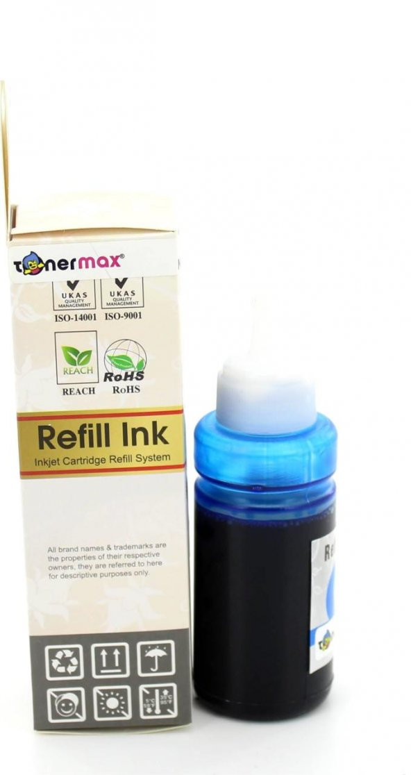 Epson T6642 C13T66424A Mavi Muadil Mürekkep - 3