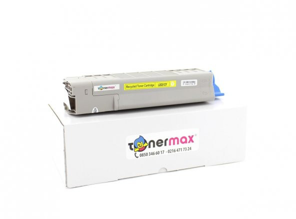Oki C612 46507517 / C612 / C612n / C612dn Sarı Muadil Toner - 2