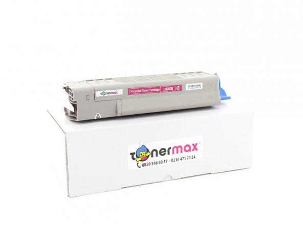 Oki C612 46507518 / C612 / C612n / C612dn Kırmızı Muadil Toner - 2