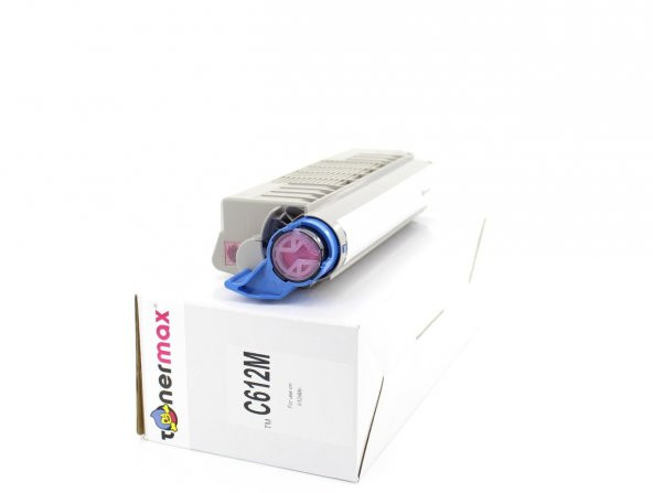 Oki C612 46507518 / C612 / C612n / C612dn Kırmızı Muadil Toner - 3