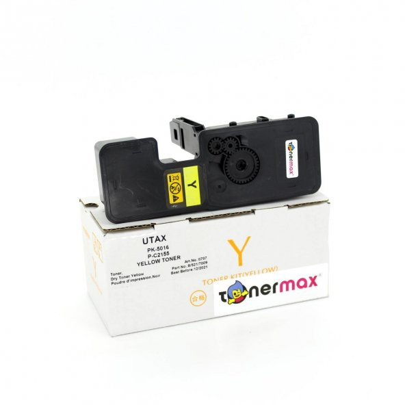 Utax PK-5016 Sarı Muadil Toneri/ P-C2155 / P-C2665 - 5