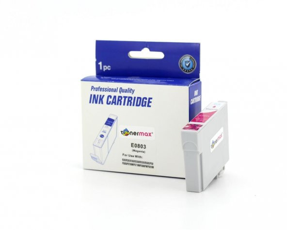 Epson T0803-C13T08034020 Kırmızı Muadil Kartuş - Resim 5