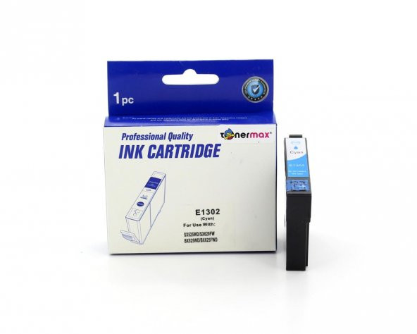 Epson T1302 / C13T13024020 Mavi Muadil Kartuş - 3