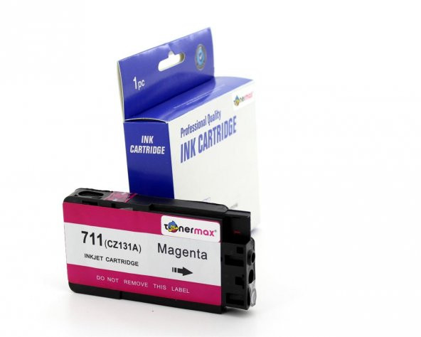 Hp 711XL CZ131A / T520 / T120 Kırmızı Muadil Kartuş - 4