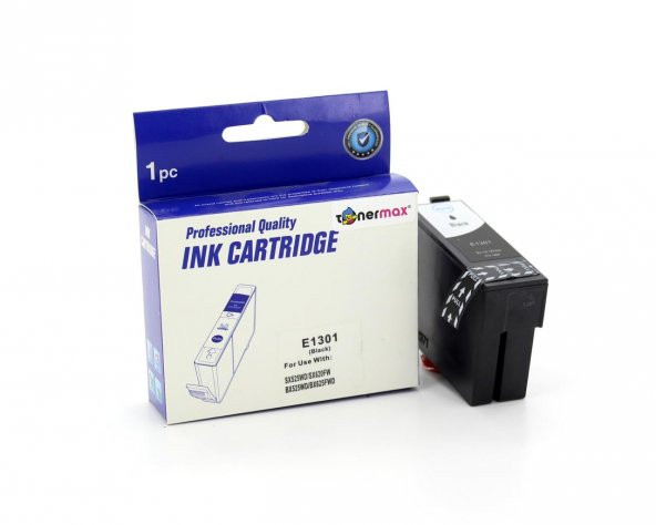 Epson T1301 Epson / C13T13014020 Siyah Muadil Kartuş - Resim 6