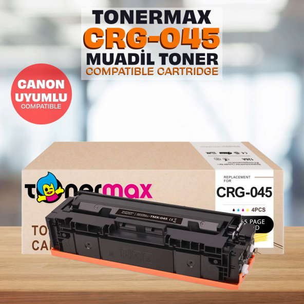 Canon CRG-045 Muadil Toner Siyah / LBP611 / LBP613 / MF631 / MF633 / MF635