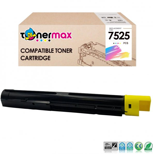 Xerox WorkCentre 7525 Sarı Muadil Toneri / 7530 / 7545 / 7556 / 7830 / 7835 / 7845 / 7855 / 7970