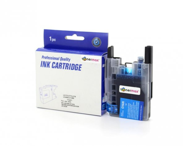 Brother LC77 Mavi Muadil Kartuş / MFC-J5910 / MFC-J6510 / MFC-J6710 / MFC-J6910 - Resim 5