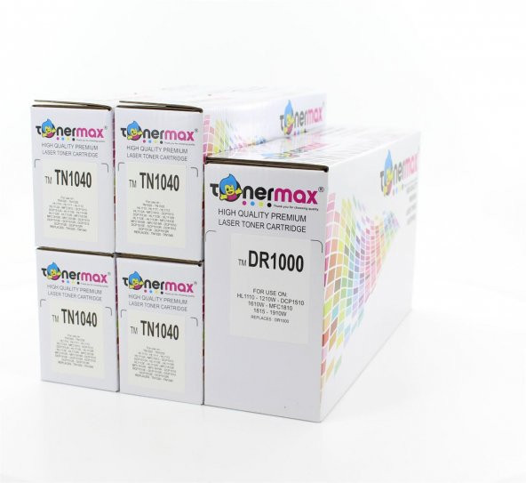 Brother TN-1040 / DR-1040 Muadil Toner ve Drum Ünitesi Seti - Resim 7