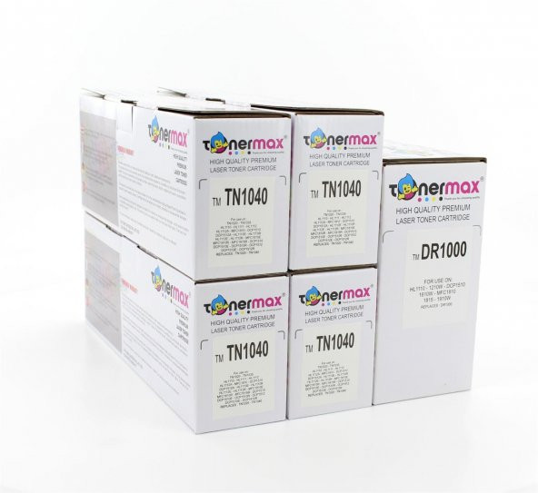 Brother TN-1040 / DR-1040 Muadil Toner ve Drum Ünitesi Seti - Resim 9