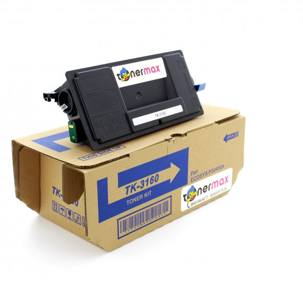 Kyocera TK-3160 / P3045dn / P3050dn / P3055dn / P3060dn Muadil Toner - 4