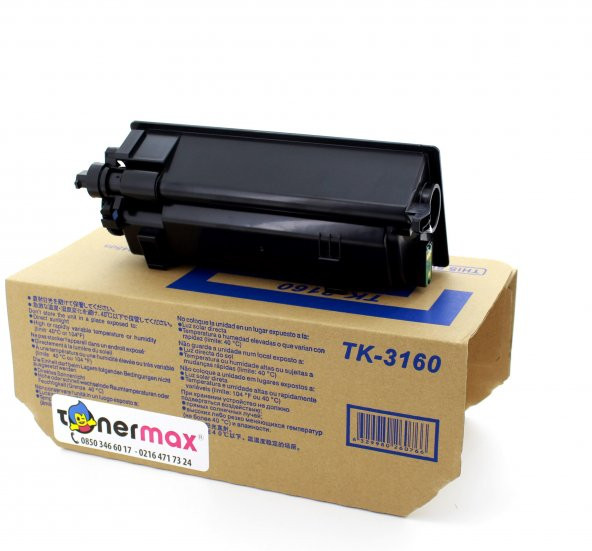 Kyocera TK-3160 / P3045dn / P3050dn / P3055dn / P3060dn Muadil Toner - 8