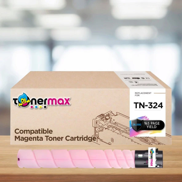 Konica Minolta TN-324 Kırmızı Muadil Toner/ Bizhub C258/ C308/ C368 A8DA330