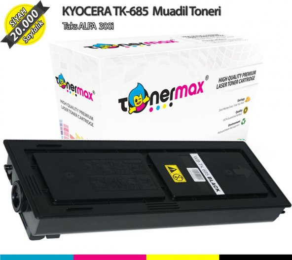 Kyocera TK-685 / TaskALFA 300i Muadil Toner