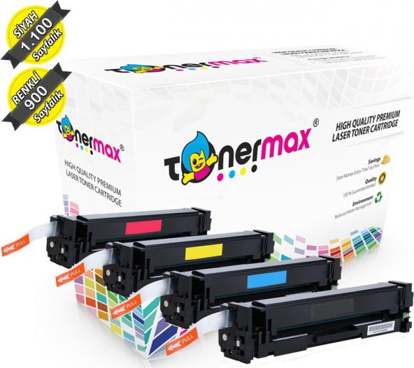 Hp 205A / CF530A Muadil Toner Set / Color Laserjet M154 / M180 / M181