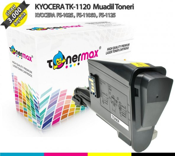 Kyocera Mita TK-1120 / FS1060 / FS1125 / FS1025 Muadil Toneri - A Plus