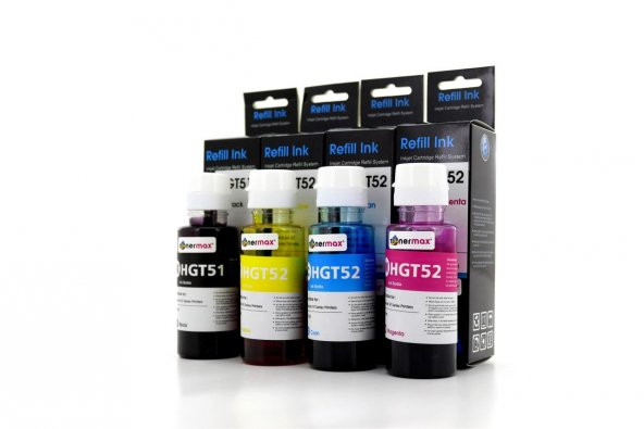 Hp Gt51 / Gt52 Set Muadil Mürekkep - 2
