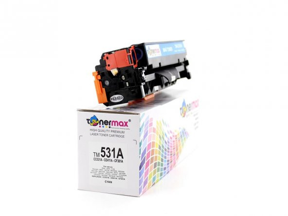 HP 312A / CF381A/ M476 Mavi Muadil Toneri - Ekonomik - 4