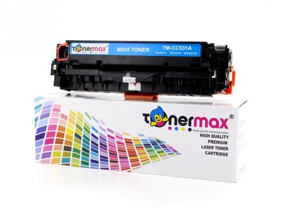 HP 312A / CF381A/ M476 Mavi Muadil Toneri - Ekonomik - 5