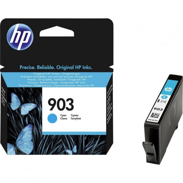 Hp 903 T6L87AE Mavi Orjinal Kartuş/ Officejet Pro 6950 / 6960 / 6970 / 6975 - 1