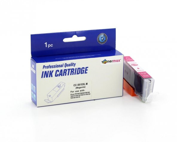 Canon CLI-581XL Kırmızı Muadil Kartuş - Resim 2