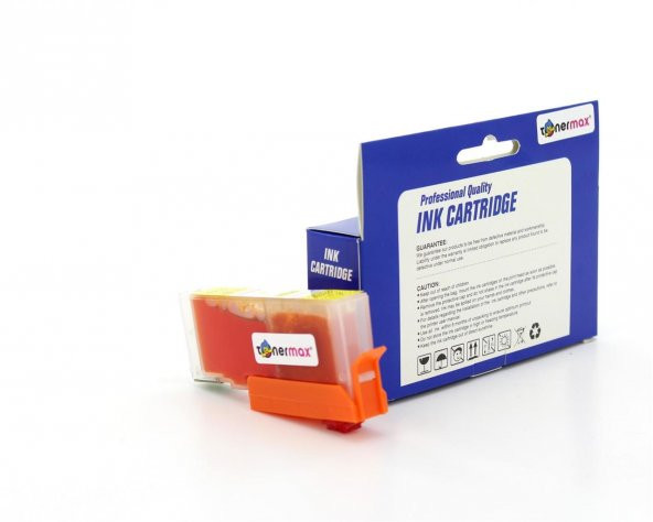 Canon CLİ-581XL Sarı Muadil Kartuş - Resim 4