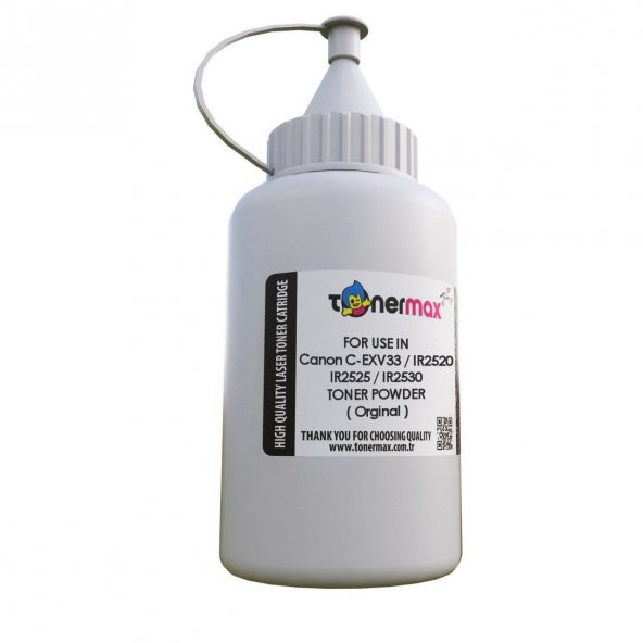 Canon C-EXV33 Toner Tozu 250GR./ IR2520 / IR2520i / IR2525 / IR2525i / IR2530 / IR2530i - 2