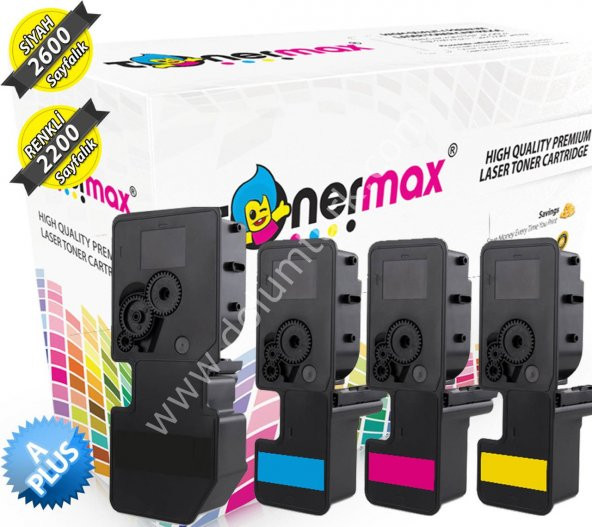 Kyocera TK-5230 Set CMYK A Plus Muadil Toner/ Ecosys M5021 / M5521