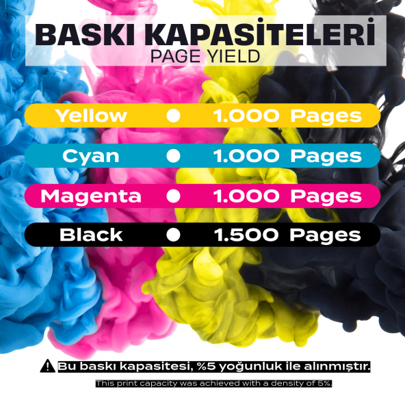 Samsung CLT-Y404S / Xpress C430 / C480 Sarı Muadil Toner - Eko - 2