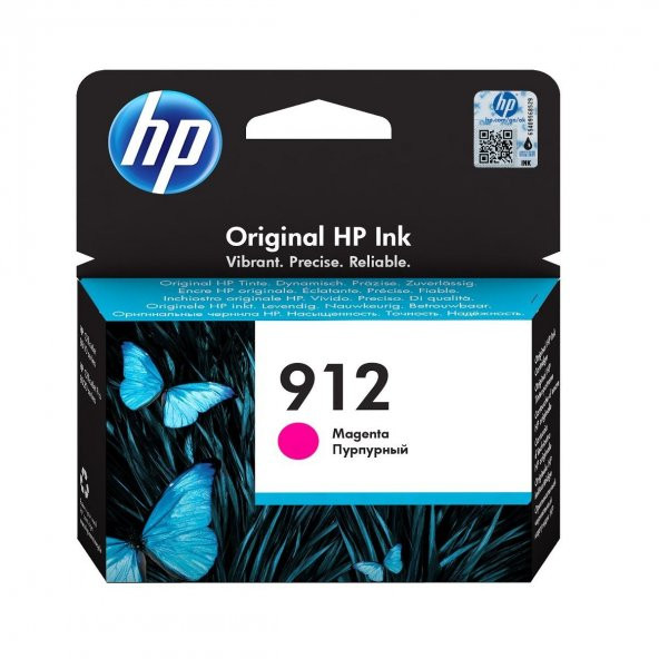 HP 912 3YL78AE Orjinal Kırmızı Kartuş