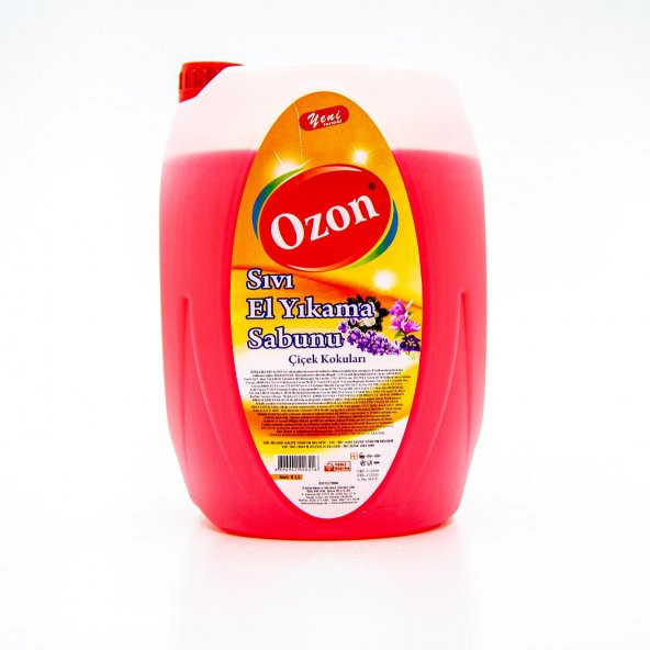 OZON Hijyenik Sıvı El Yıkama Sabunu 5L, Gliserinli, Yeni Formül