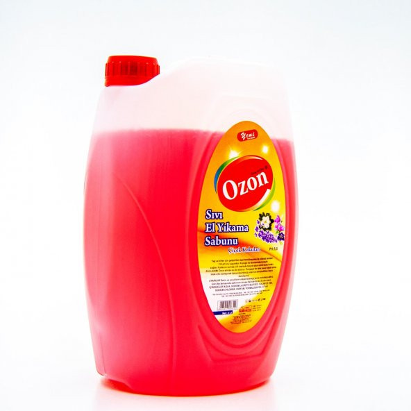 4L Sıvı El Yıkama Sabun Gliserinli Yerli Üretim YENİ OZON FORMÜL - 2